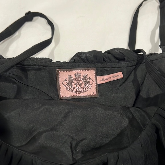 Juicy Couture Black Ruffled Dress - Picture 2 of 5